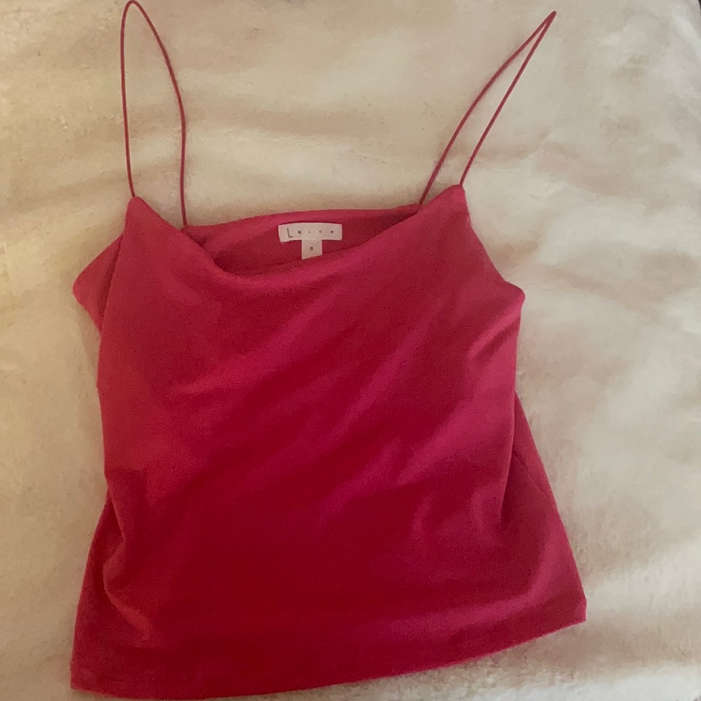 hot pink dressy tank top never worn